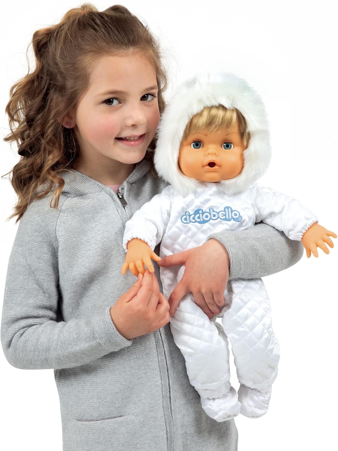 Thumbnail 2 de Cicciobello Bonhomme de Neige 42 cm – Poupon corps souple, tenue hivernale et pleure sans tétine