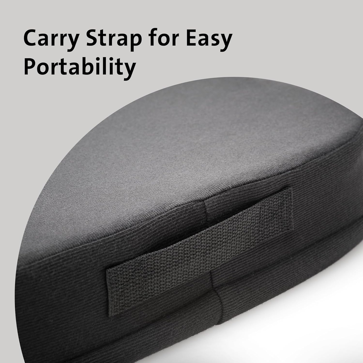 Thumbnail 4 de Kensington K55805WW Cuscino per Sedile Ergonomico in Memory Foam Nero – Supporto schiena e antiscivolo