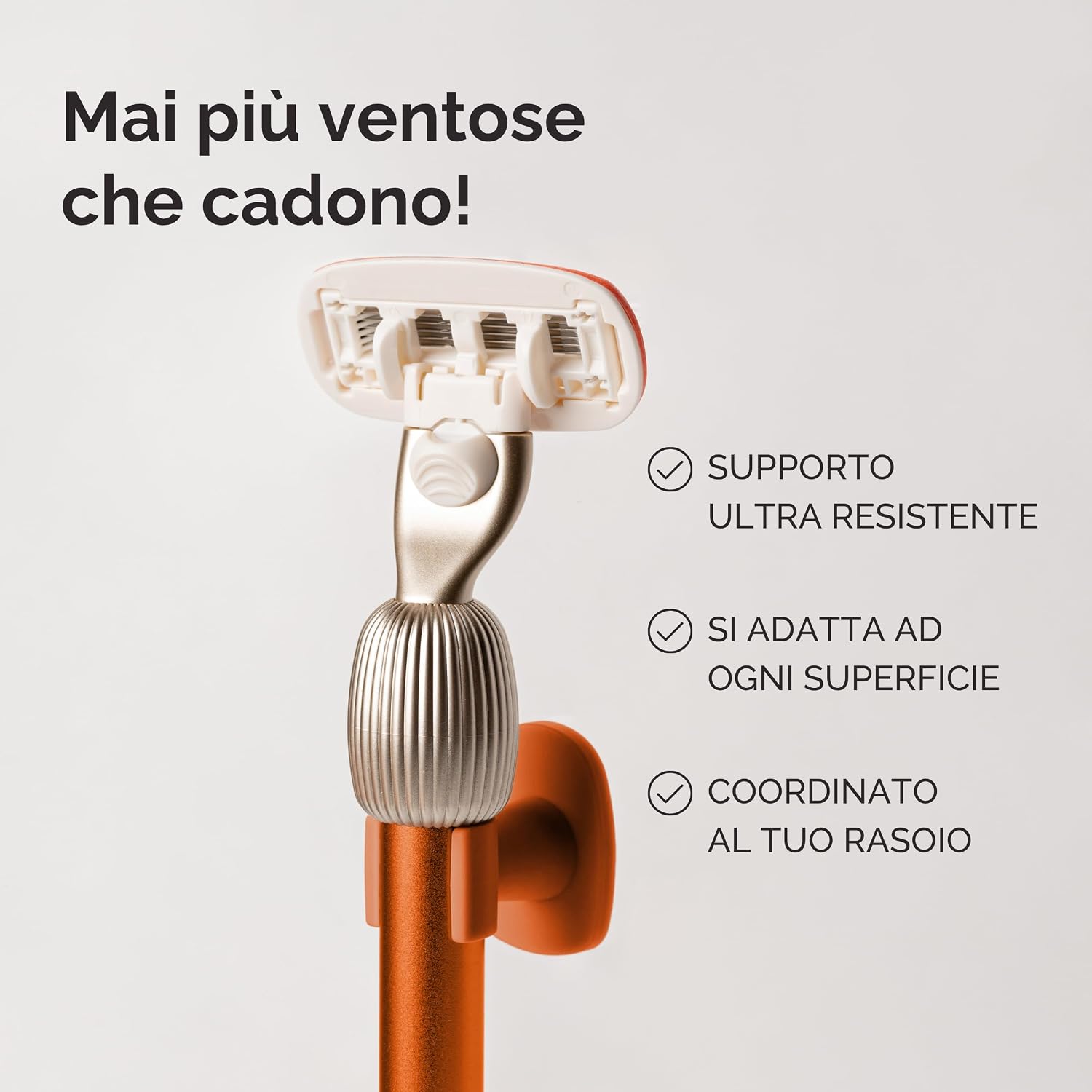Detalle de Fler Smooth Skin Set: Rasoio Donna con Supporto, 2 Lamette di Ricambio e Crema Corpo Lenitiva