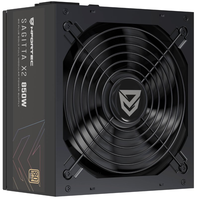 Thumbnail 1 de Nfortec Sagitta X2 PCIe 5.1 / ATX 3.1 850W 80 Plus Gold Full Modular