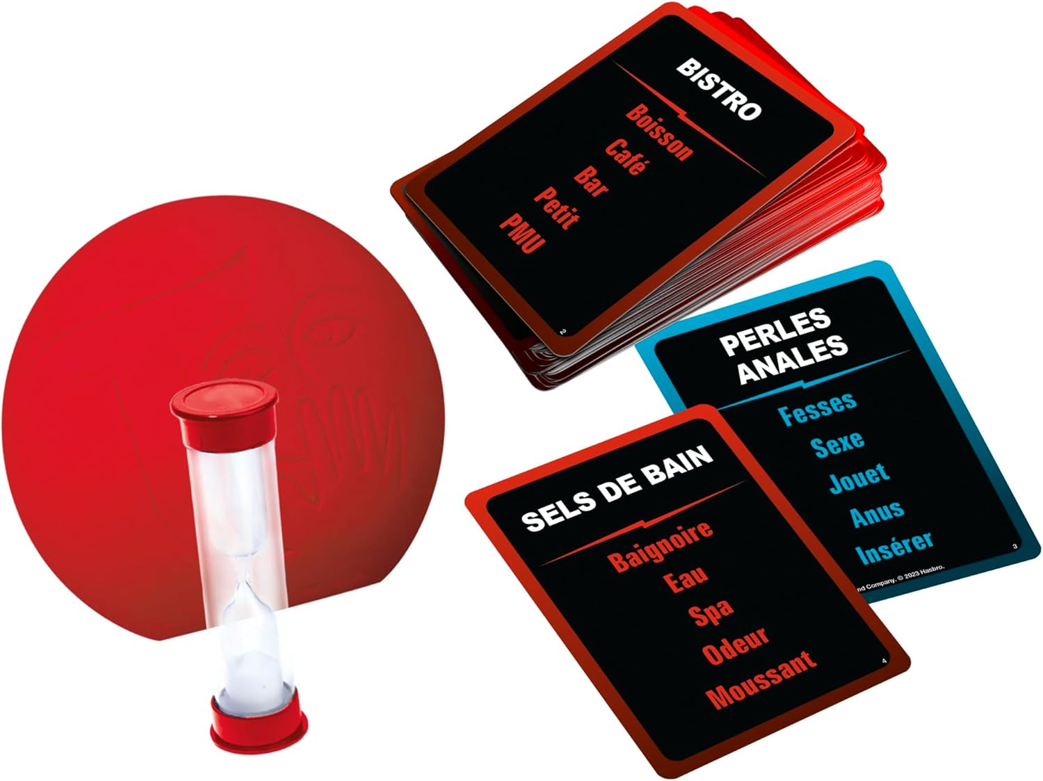 Detalle de Hasbro Gaming Taboo sans Censure (18 ans et plus) — Jeu de société d’ambiance en version française