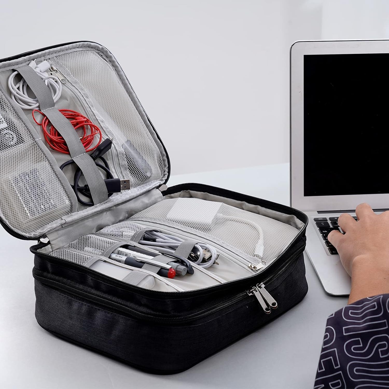Thumbnail 6 de OrgaWise cable travel case organiser 3 layer