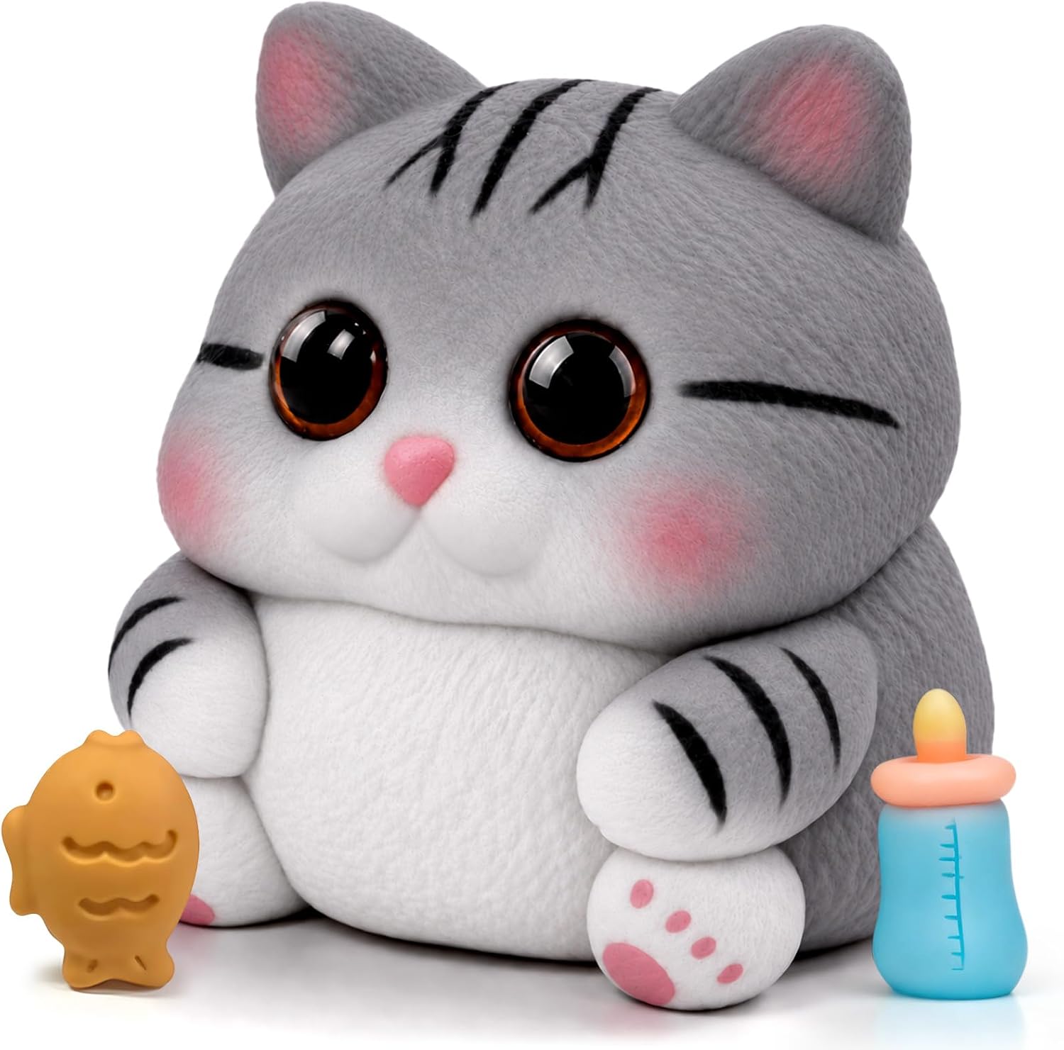 Detalle de Reenovan TS001 Cat Squishy Toy, Soft TPR Sensory Fidget