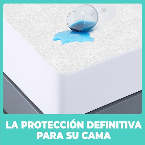Thumbnail 7 de Flowen Protector de Colchón 60x120 cm impermeable y transpirable (funda para cuna)