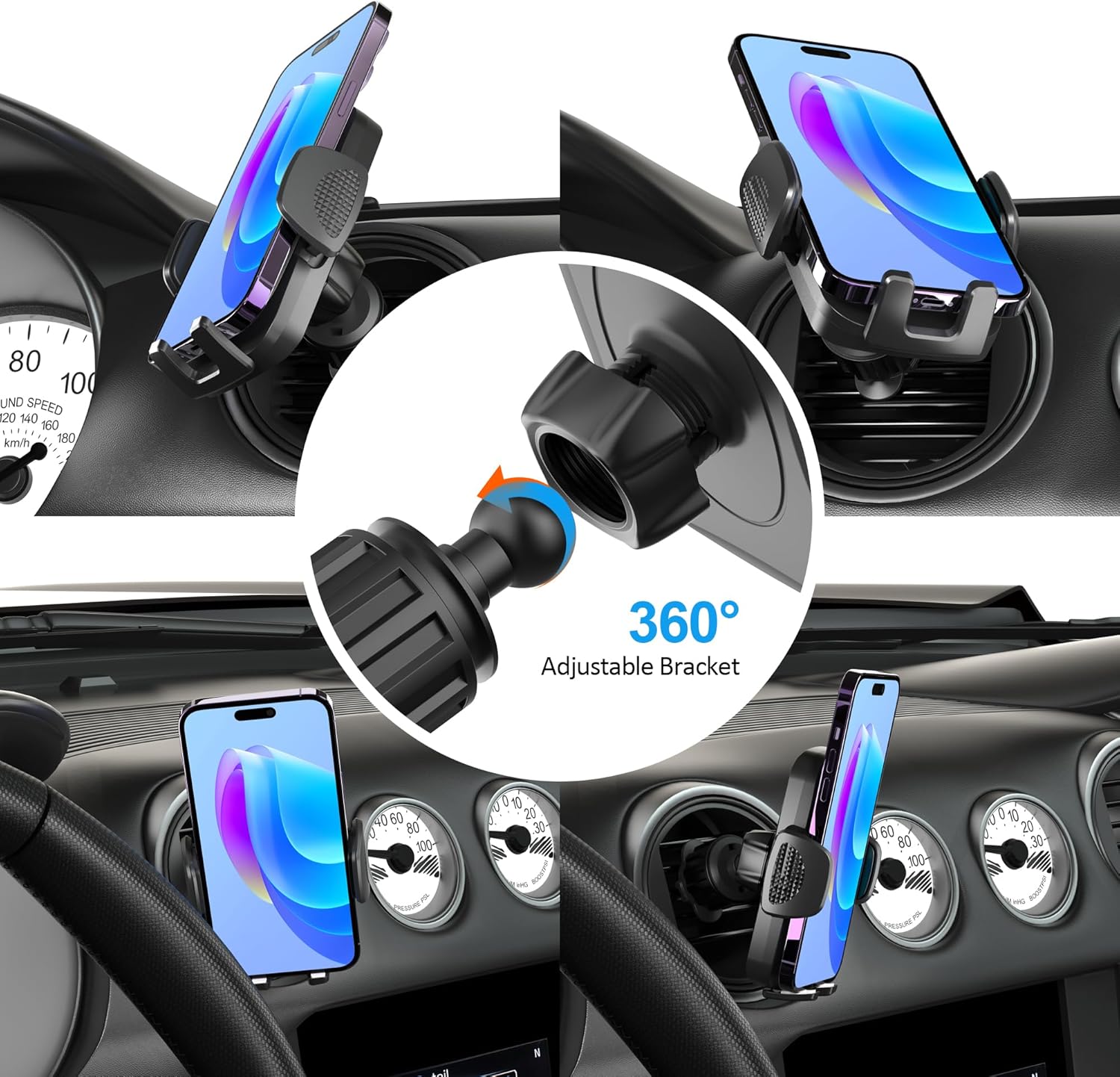 Detalle 2 de Estralia Porta Cellulare Auto 4–7" supporto universale