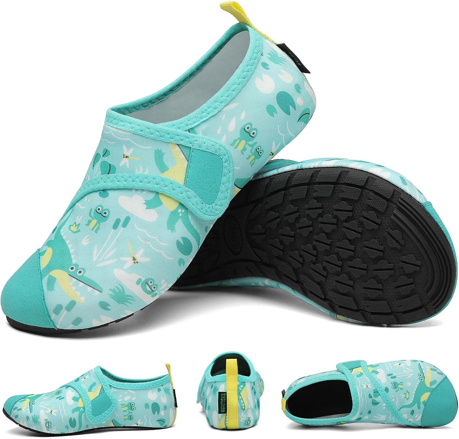 Detalle de SAGUARO Scarpe da immersione bambini e ragazze con chiusura in velcro