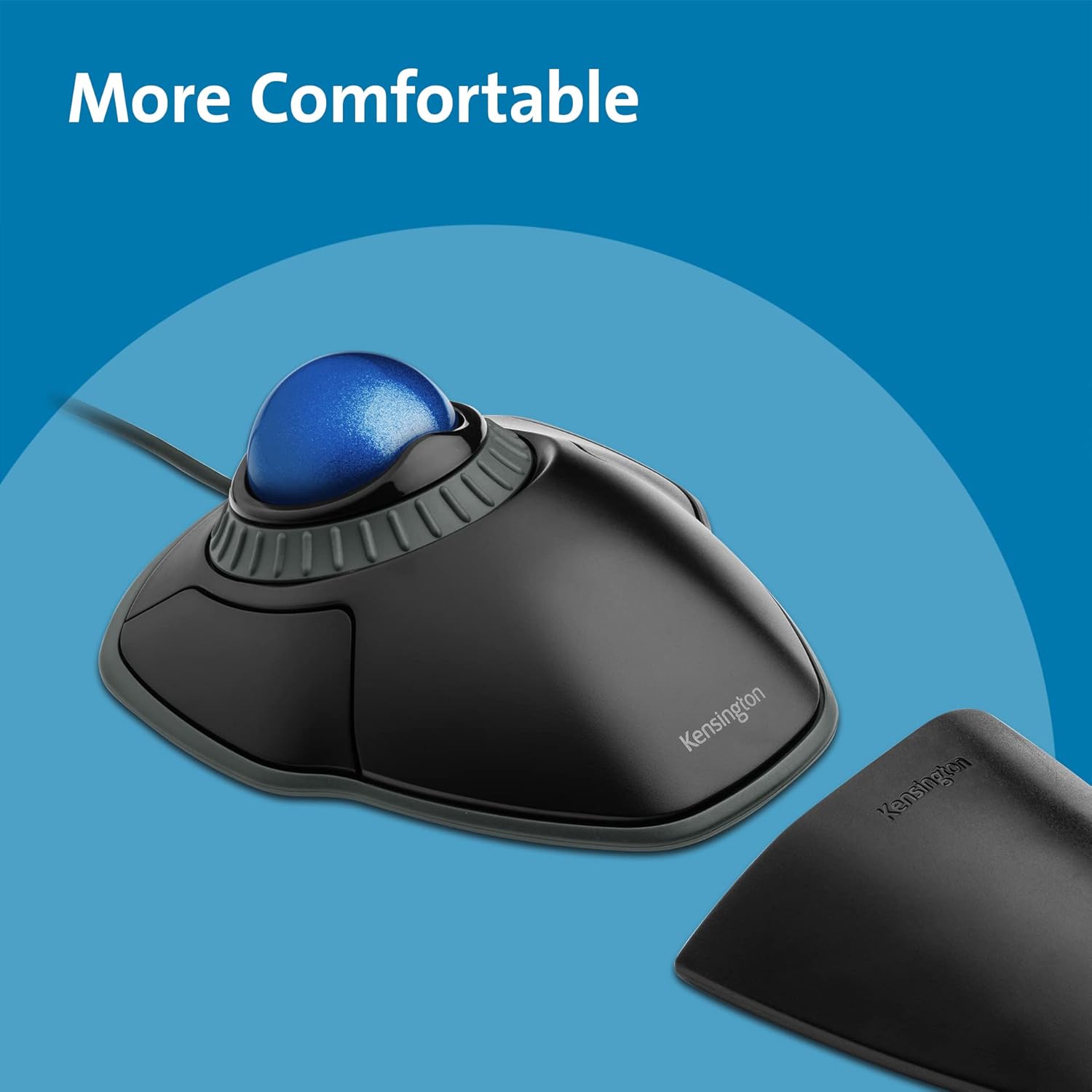 Detalle de Kensington K72337EU Mouse Orbit: Mouse con trackball cablato, ambidestro e affidabile