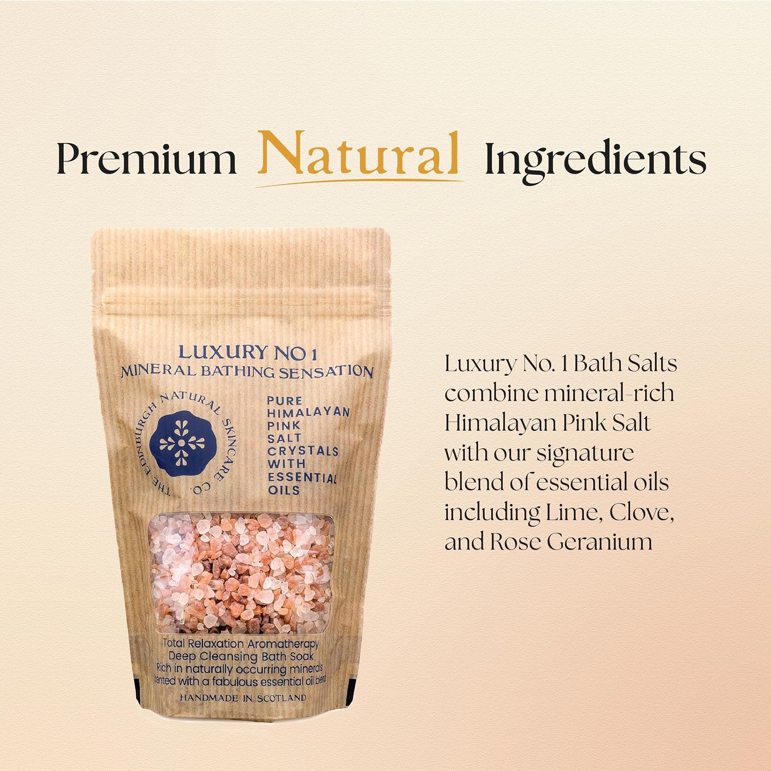 Thumbnail 1 de Luxury No.1 Pink Himalayan Bath Salt Crystals