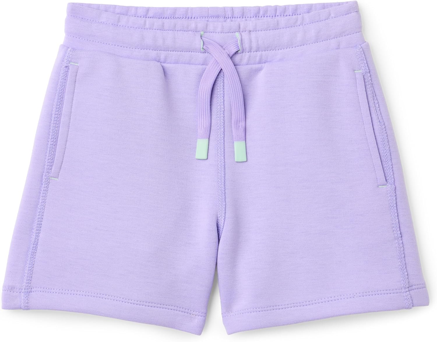 Detalle de Amazon Essentials Athletic Fit Training Shorts for Girls (Regular Fit, Pockets)