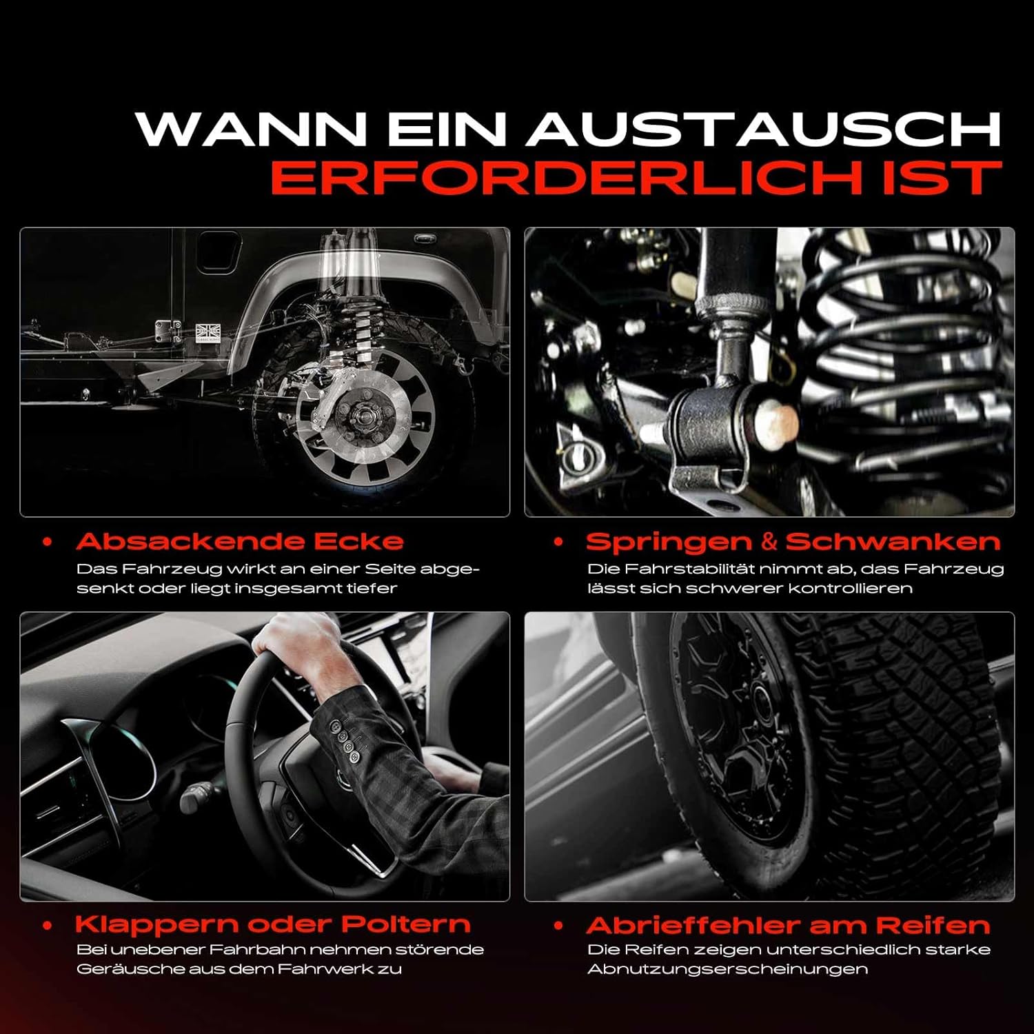 Thumbnail 5 de Frankberg 2x Federn Fahrwerksfeder Vorderachse passend für Audi A6 (4F, C6, 2004–2011) – Ersatz 4F0411105BK