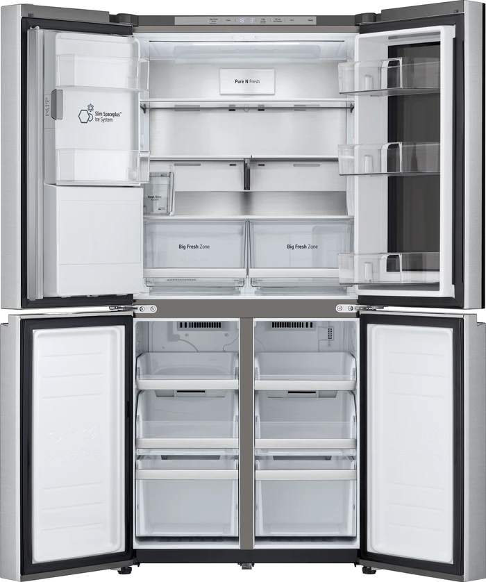 Thumbnail 4 de LG GMG861MBAE Side-by-Side-Kühlschrank: Großvolumen, InstaView und DoorCooling