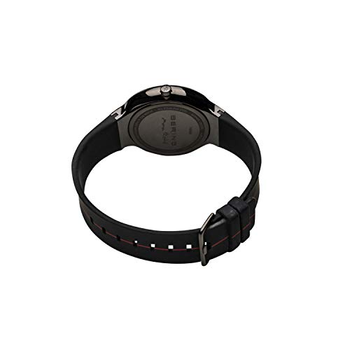 Thumbnail 4 de BERING 15542-423 Orologio da uomo al quarzo: cassa in acciaio inox nera 42 mm, vetro zaffiro e cinturino silicone