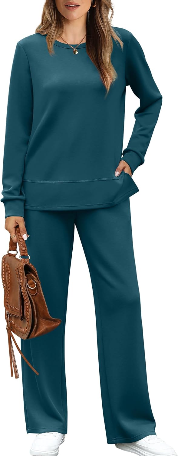 Thumbnail 5 de WIHOLL 2-Piece Wide Leg Lounge Set