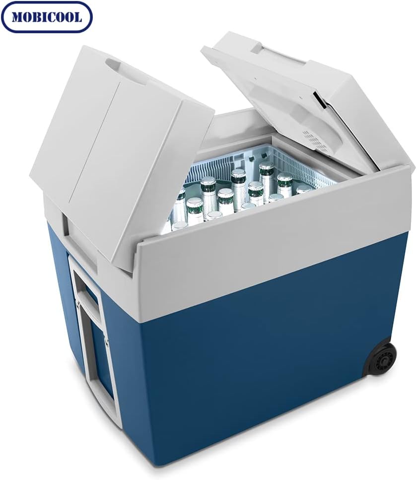 Thumbnail 1 de MOBICOOL MT48W 48L – Elektrische Kühlbox 12V/230V, Blau, Tragbarer Mini-Kühlschrank mit Rollen