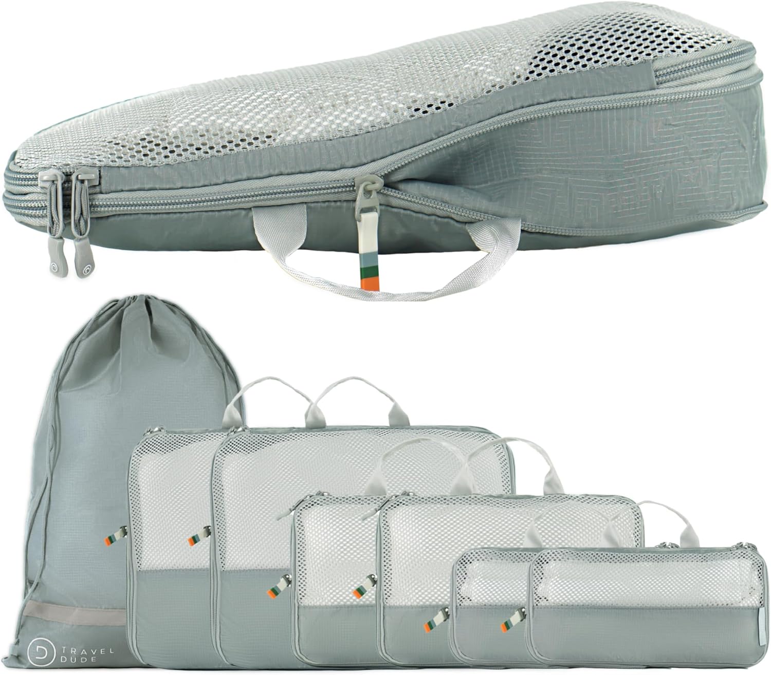 Detalle de TRAVEL DUDE Packwürfel 7-teiliges Set