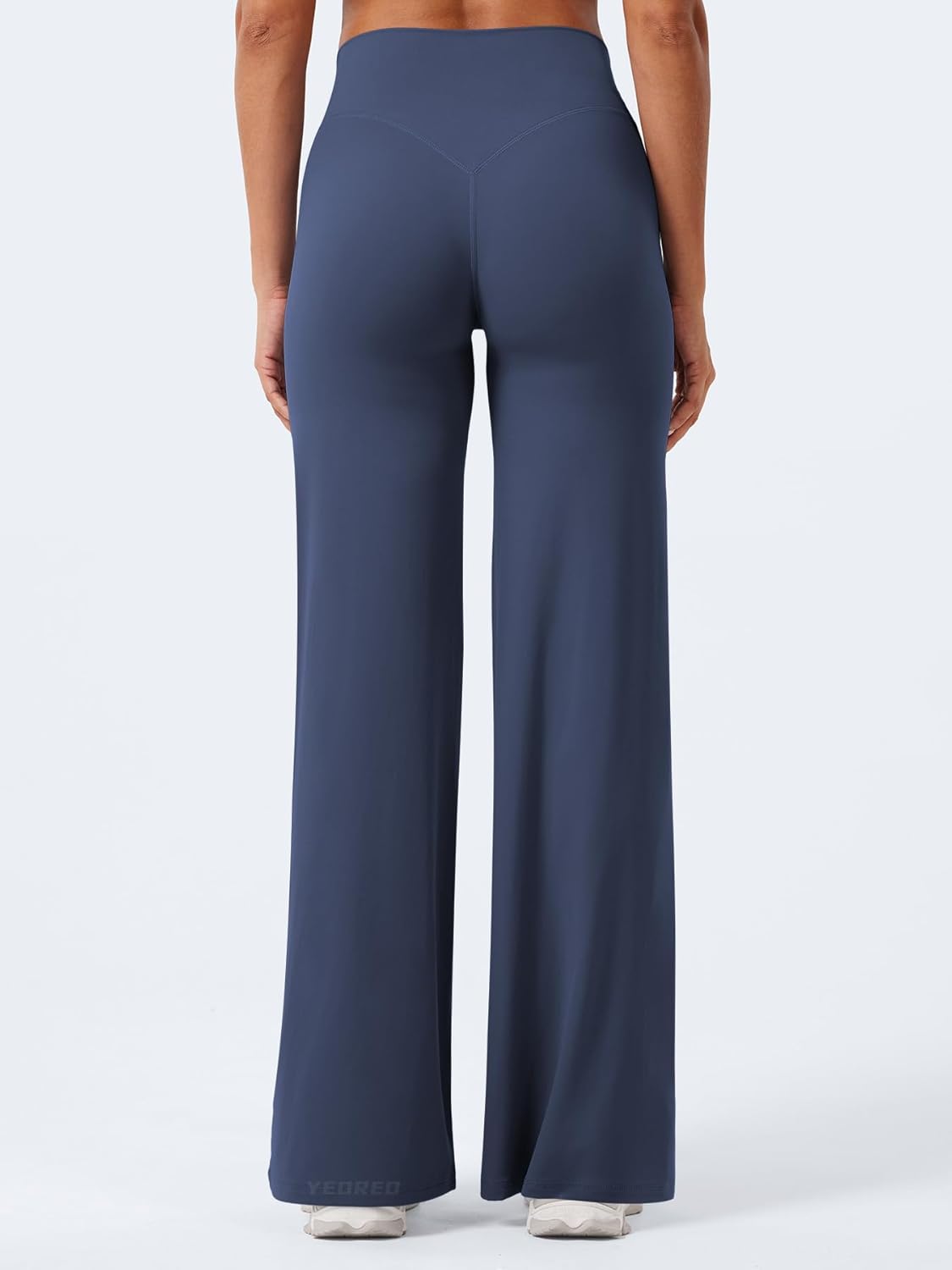 Thumbnail 3 de YEOREO High-Waist Seamless-Front Straight Leg Workout Leggings (29–35 in inseam)