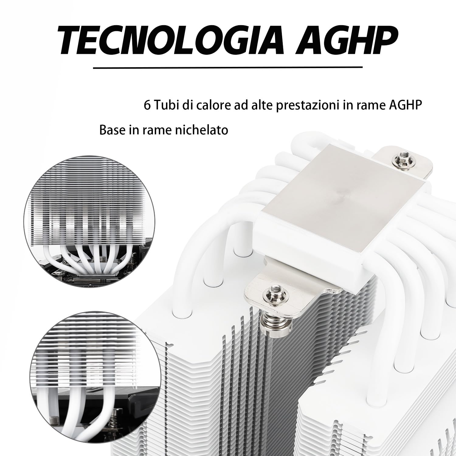Thumbnail 2 de TR Peerless Assassin 120 SE ARGB Weißer CPU-Luftkühler – 6 Heatpipes, Dual 120 mm Lüfter, ARGB, AM4/AM5 und Intel 1700/1150/1151/1200 kompatibel
