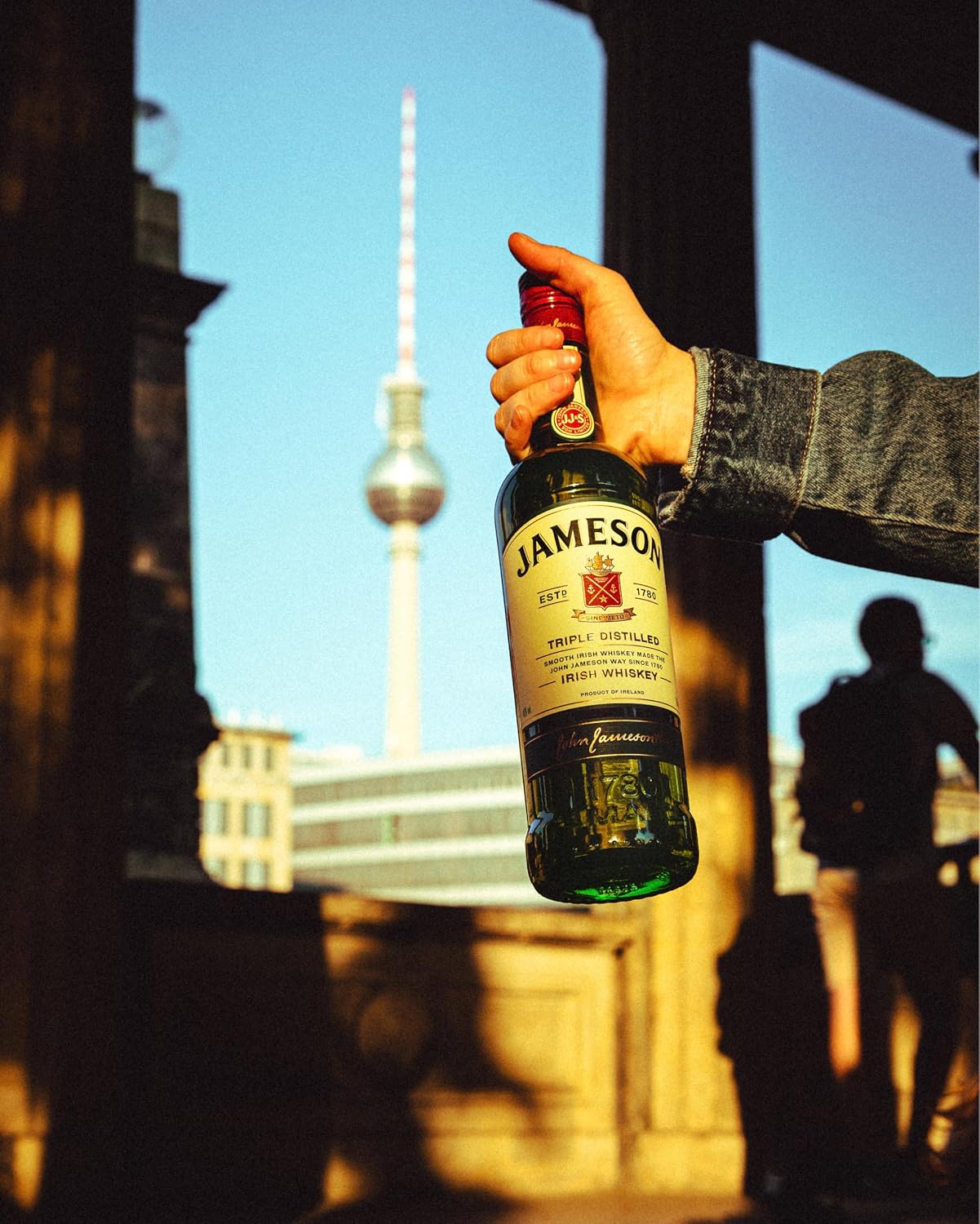 Detalle de Jameson Irish Whiskey – Blended Irish Whiskey, 0,7 l, 40% vol.