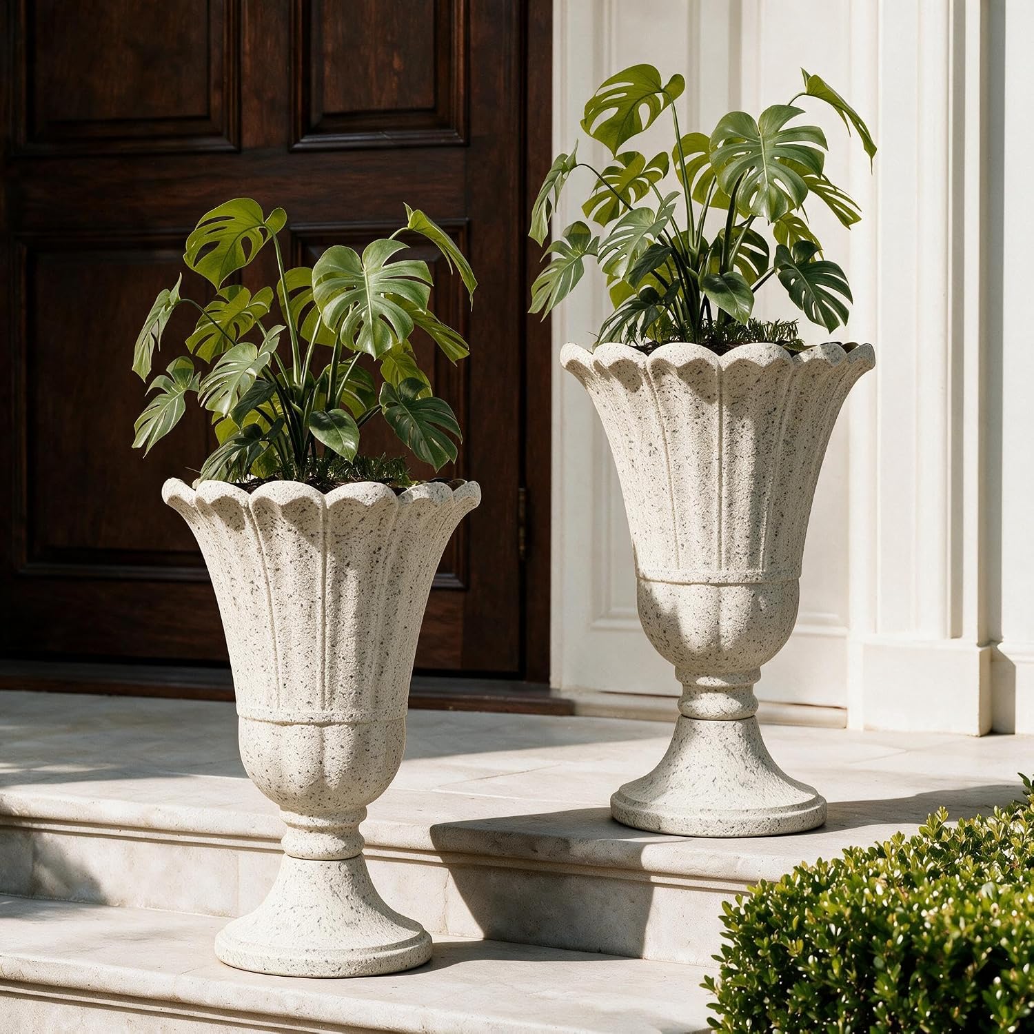Detalle de NicBex Urn Planters, 23.62-Inch