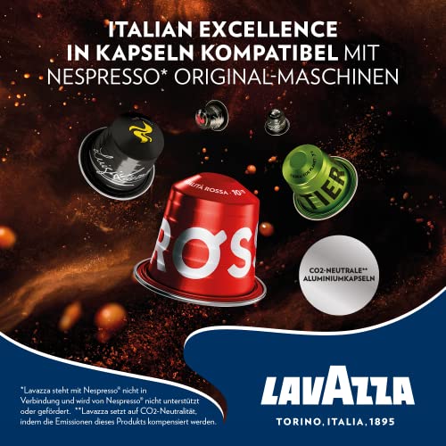 Detalle 2 de Lavazza Espresso Qualita Rossa – 30 Kapseln, Nespresso-kompatibel