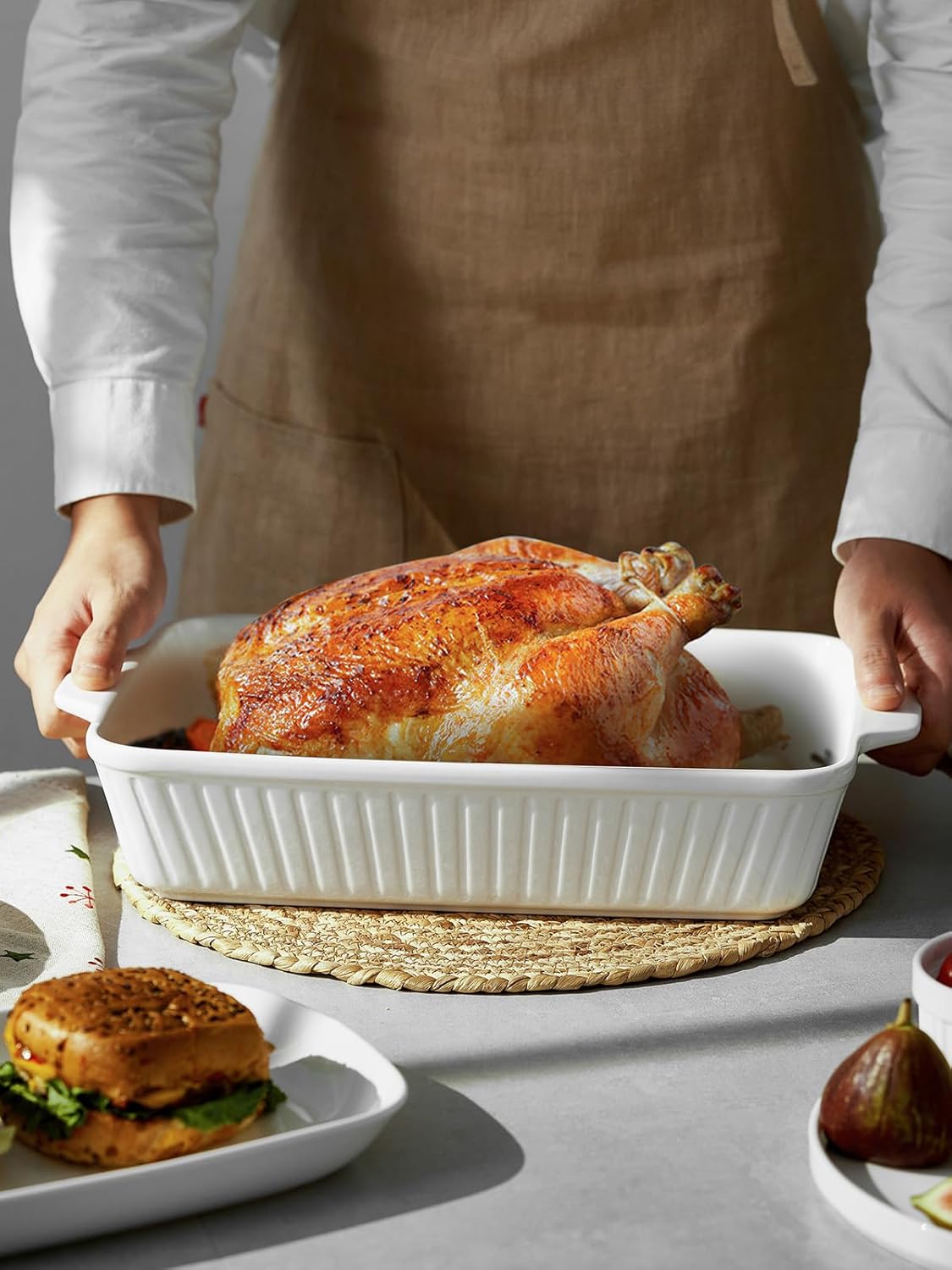 Detalle 2 de DOWAN 9x13 ceramic baking dish, 4.2 qt