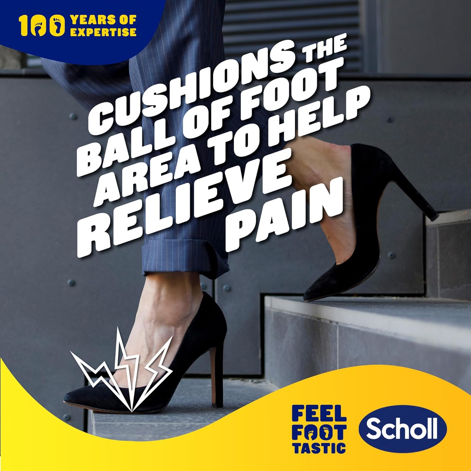 Detalle de Dr. Scholl’s Party Feet Ball of Foot Gel Cushions with GelActiv technology (1 pair)