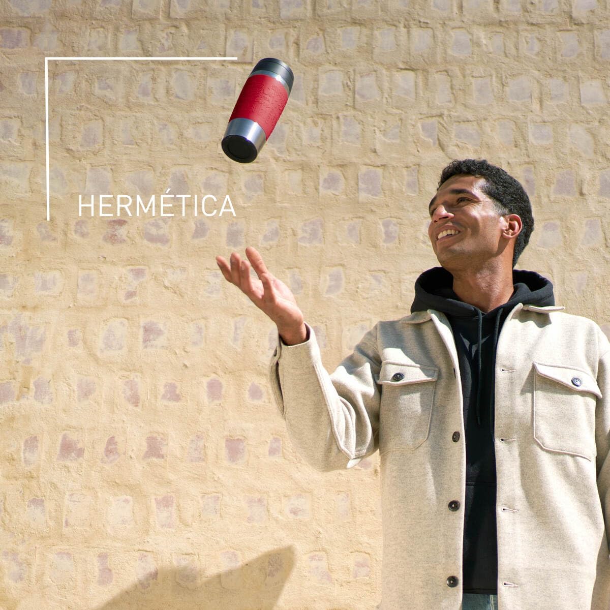 Thumbnail 2 de Taza de Viaje TEFAL Classic 0,36L Roja 🌍 - 100% Hermética