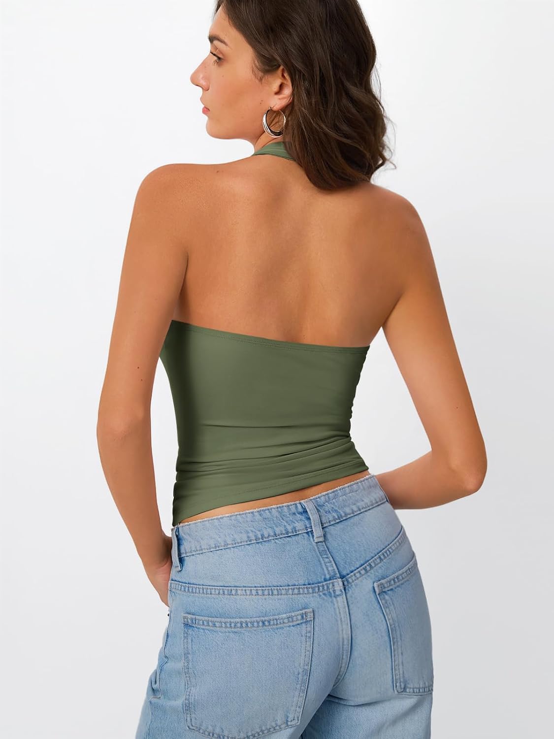 Thumbnail 4 de Trendy Queen halter tops 2026 summer y2k