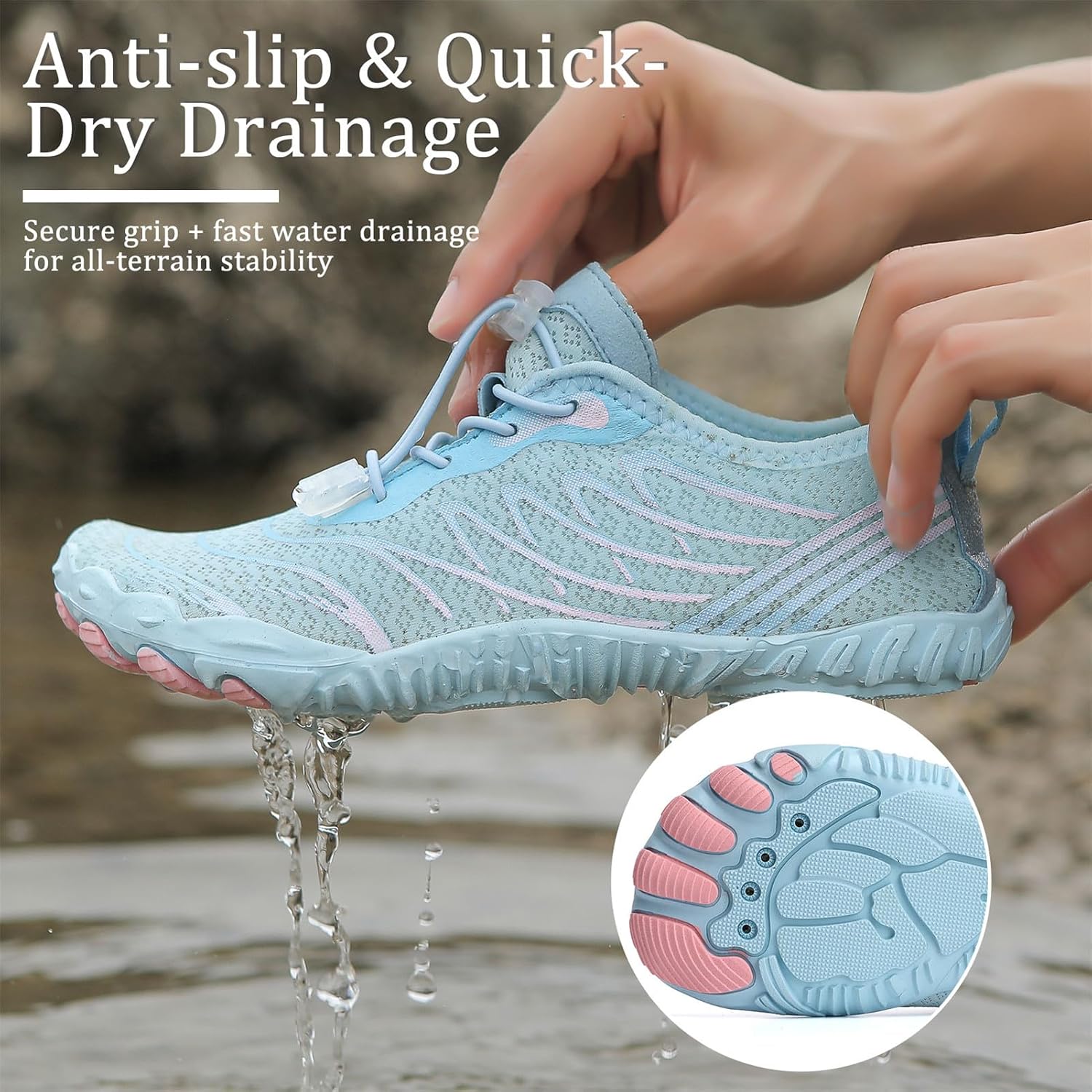 Thumbnail 6 de Shephorion Barefoot Water Shoes for Women & Men – Quick Dry, Wide Toe Box & Non-Slip