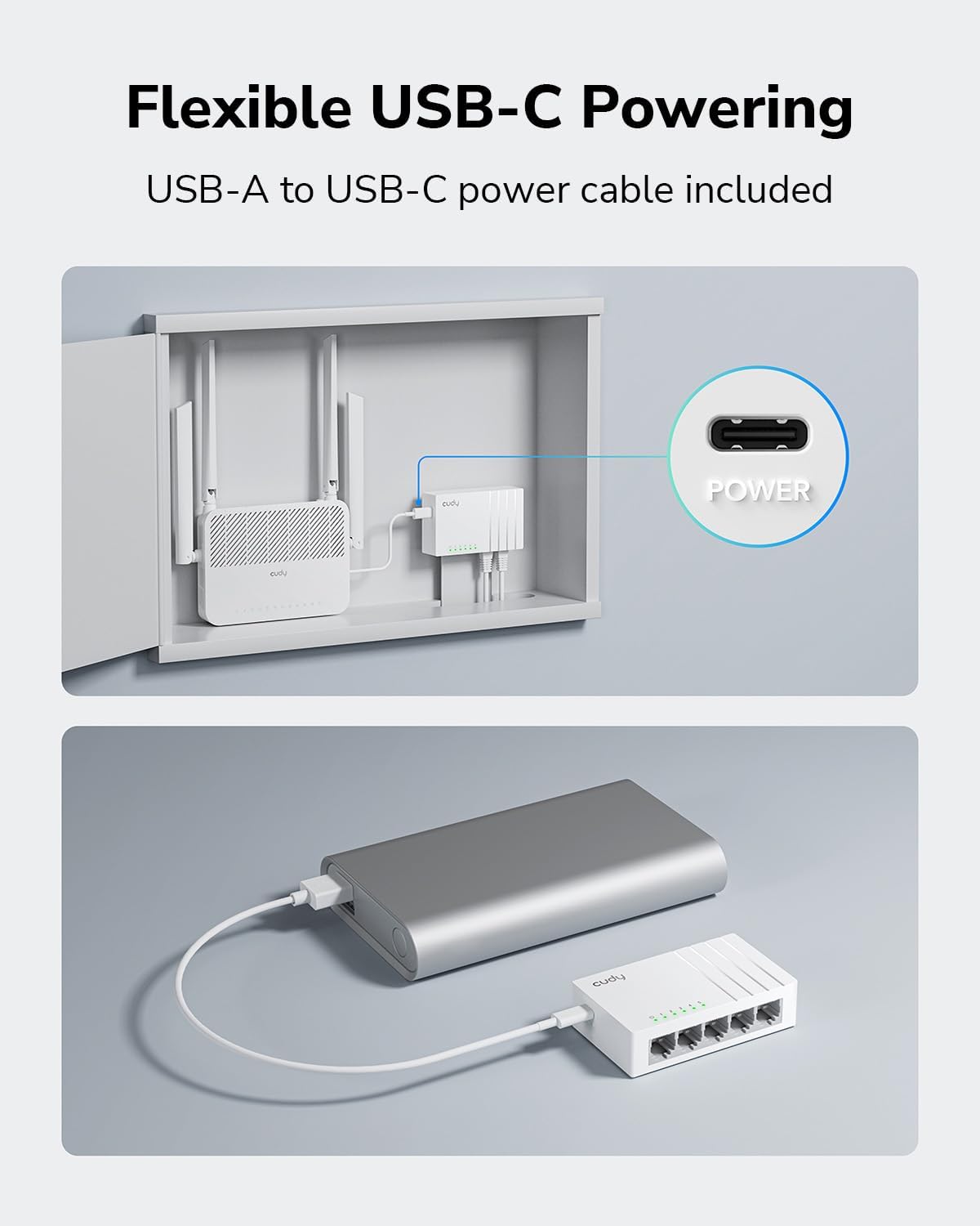 Thumbnail 6 de Cudy Gigabit Ethernet switch GS105U