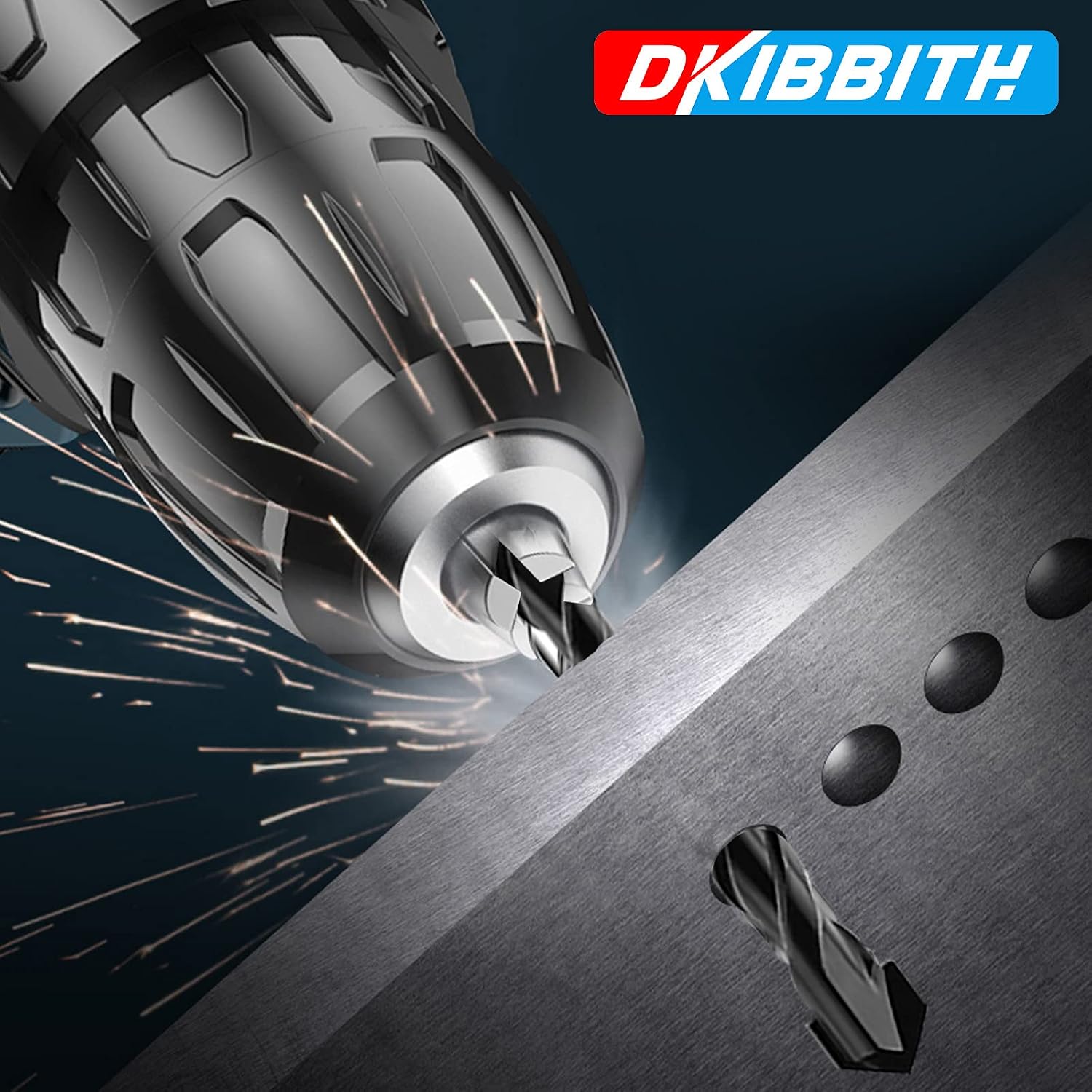Thumbnail 6 de 11 Pcs Masonry Drill Bits Carbide Concrete Drill Bit Set for Stone, Tile, Brick & More – 6mm Hex Shank with Case