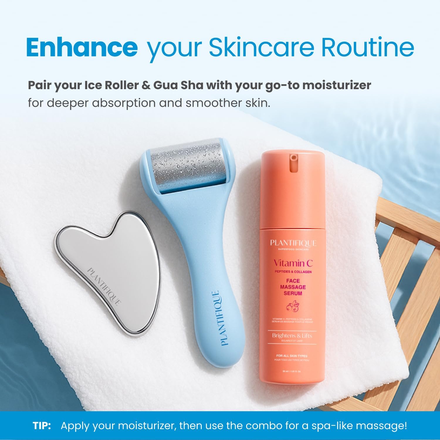Detalle 2 de Plantifique Facial Ice Roller Set