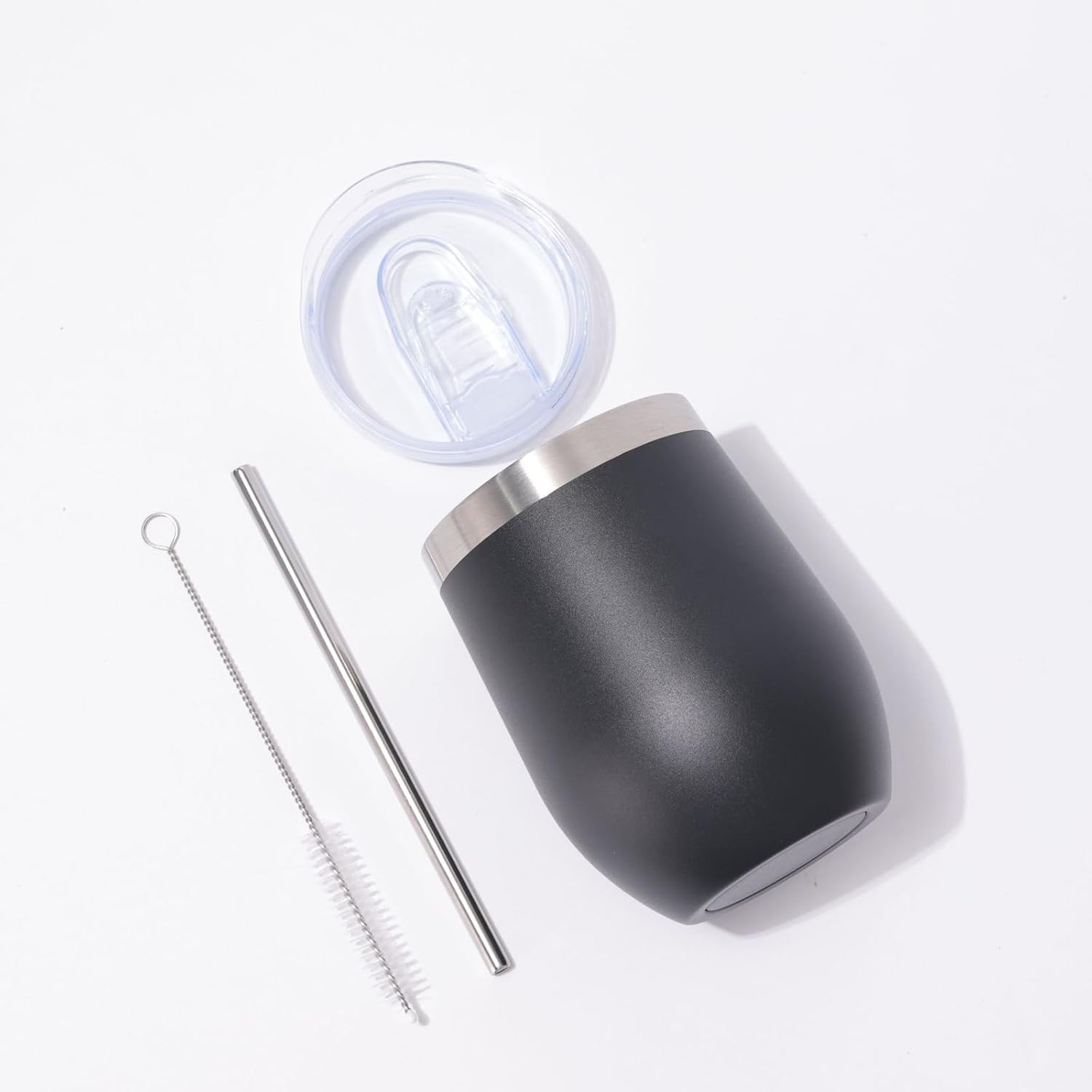 Thumbnail 6 de ZHIFENGYUAN Insulated Tumbler with Straw & Lid – 12oz (350ml) Stainless Steel Thermal Cup, Royal Blue