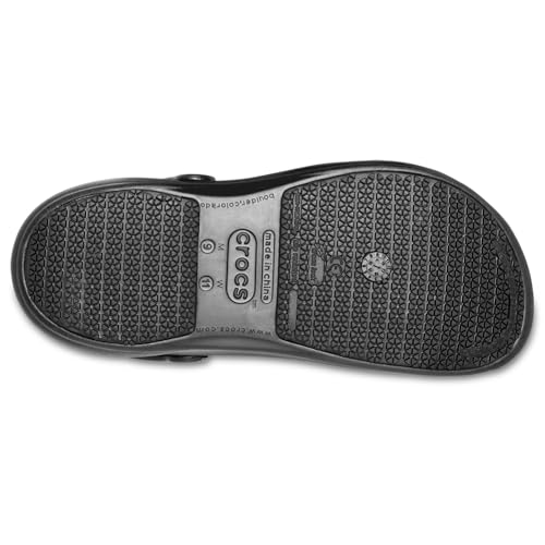 Detalle de Crocs Unisex Bistro Clogs – Black (5 UK Men / 6 UK Women)