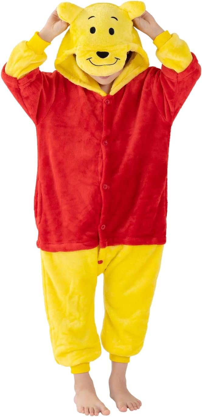 Thumbnail 6 de SCOPUCI Kids Animal Onesie Pajamas, Flannel