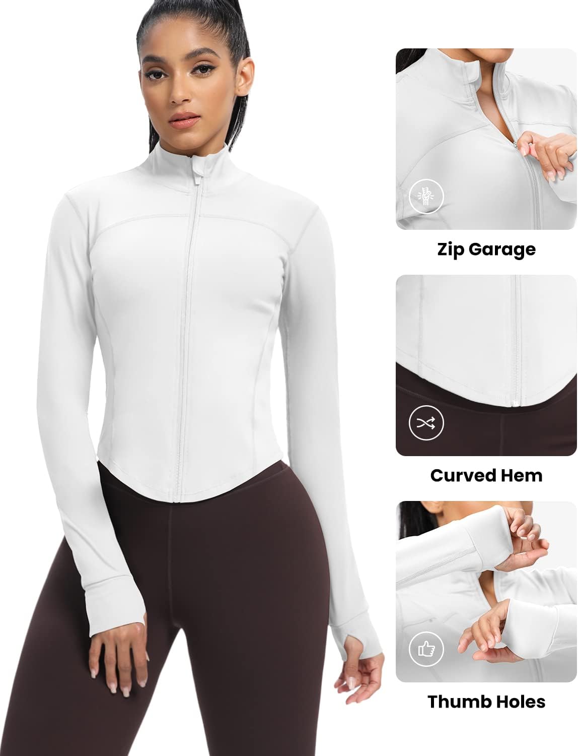 Thumbnail 4 de AVGO Cropped Running Jacket