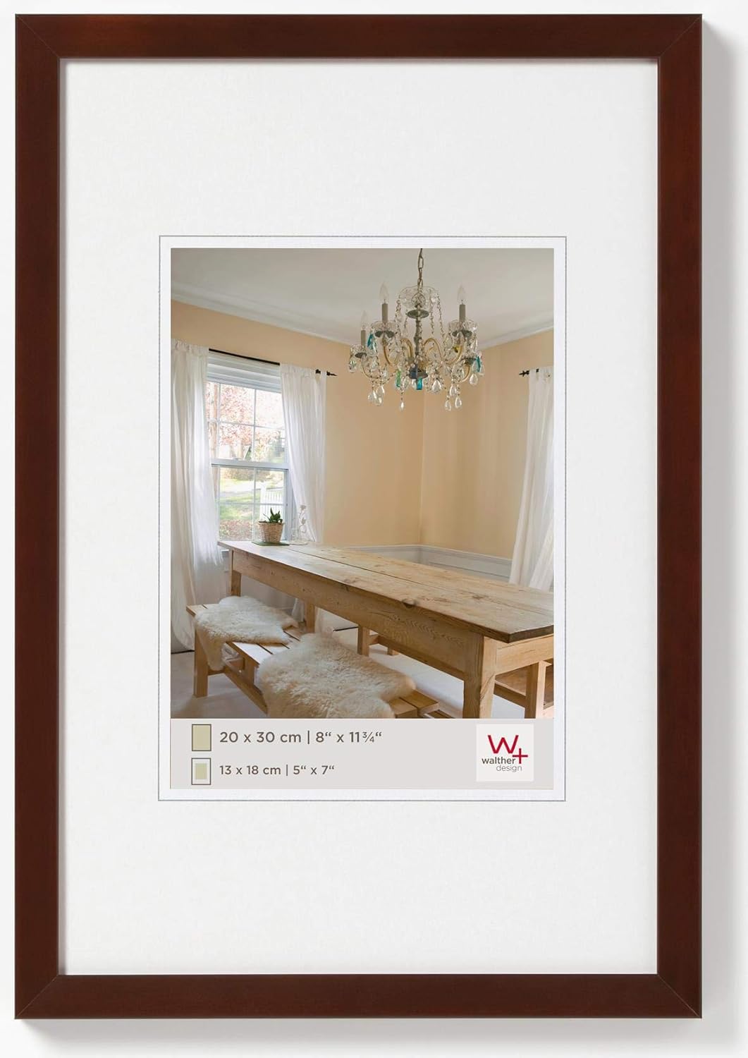 Detalle 2 de walther Design Picture Frame Oak 9 x 13 cm (BP913E)