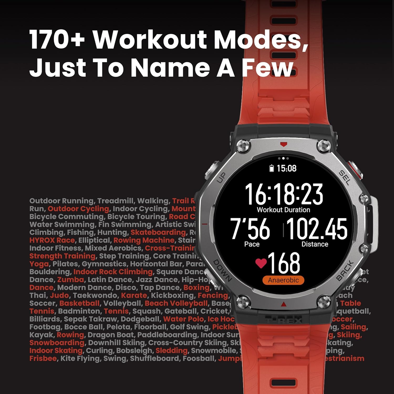 Detalle de Amazfit T-Rex 3 Rugged Smart Watch 48mm