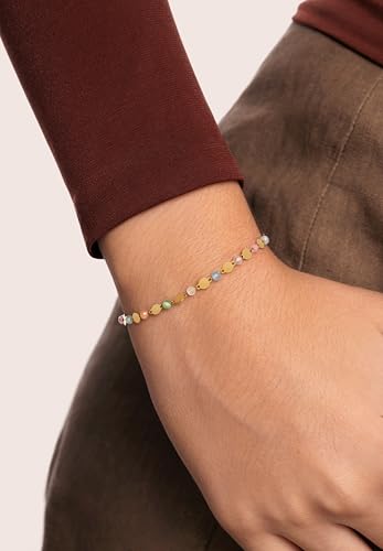 Detalle 2 de SINGULARU Pulsera Crystals Solar 18Kt