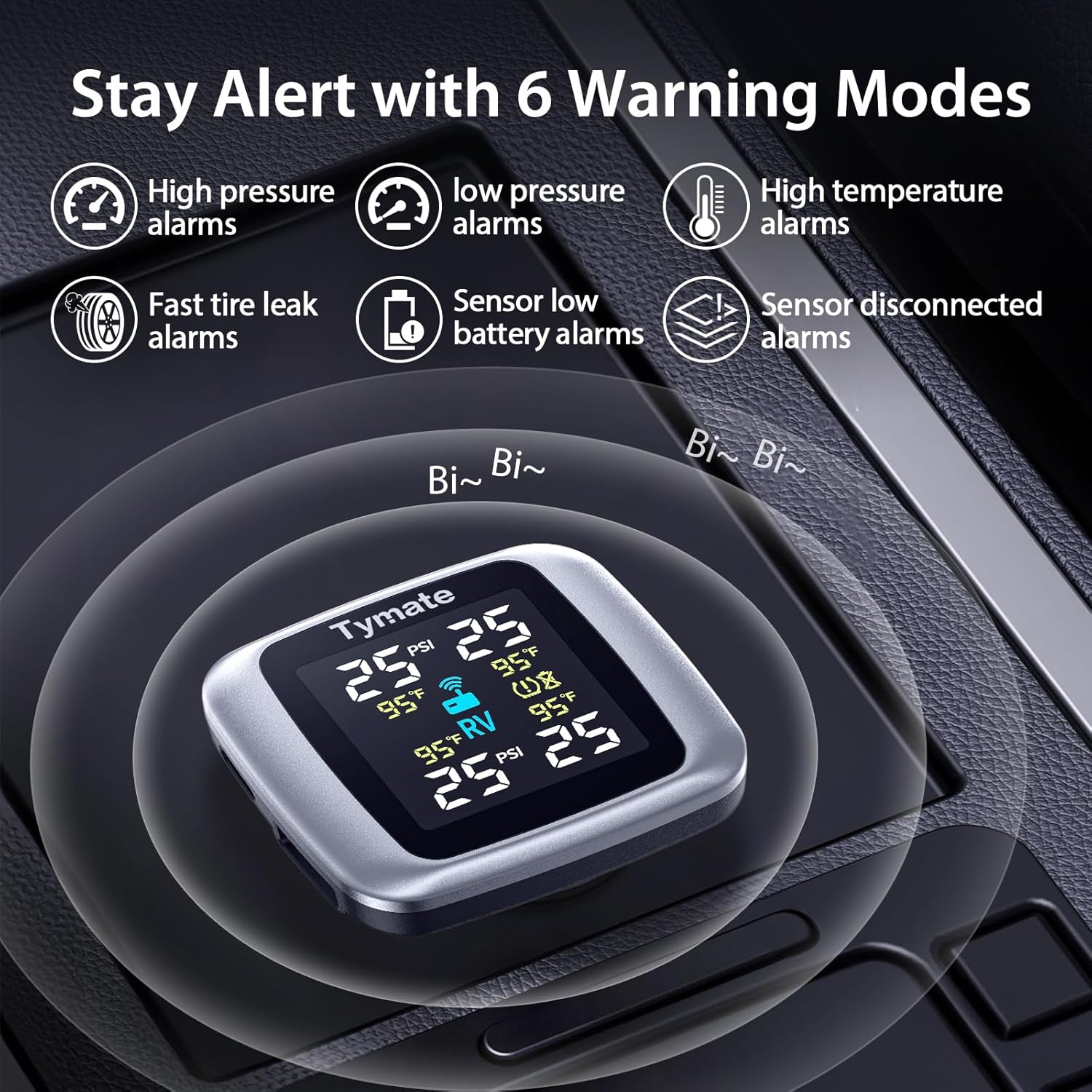 Thumbnail 2 de Tymate TM7 TPMS with 4 External Sensors