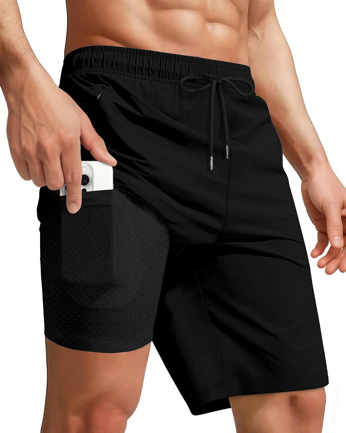 Detalle de Yufawow Swim Trunks 9-Inch