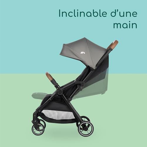 Detalle de Bebeconfort Sunlite : poussette canne compacte, légère et inclinable d’une main