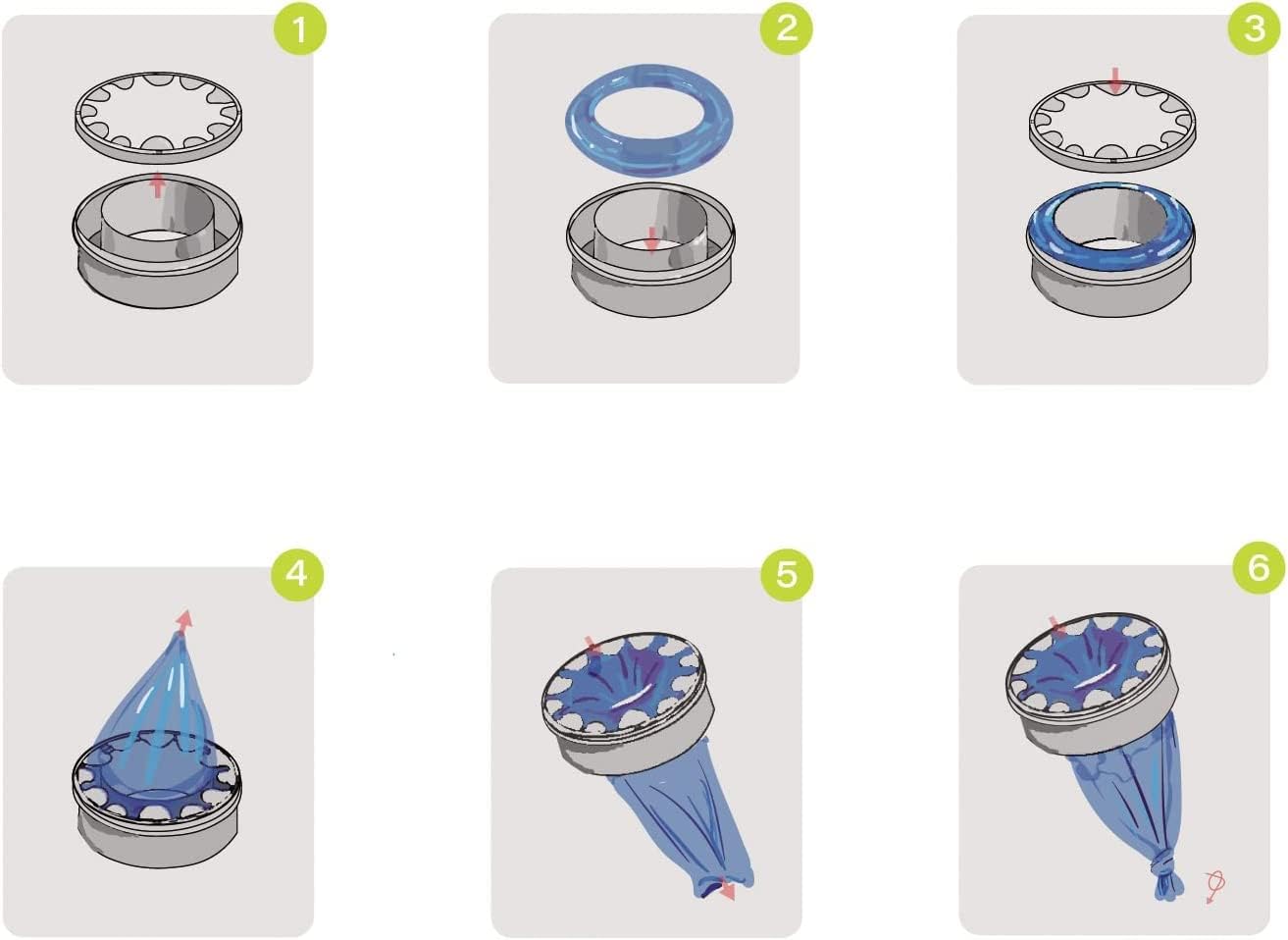Thumbnail 4 de Nappy Bin Refills Pack 9