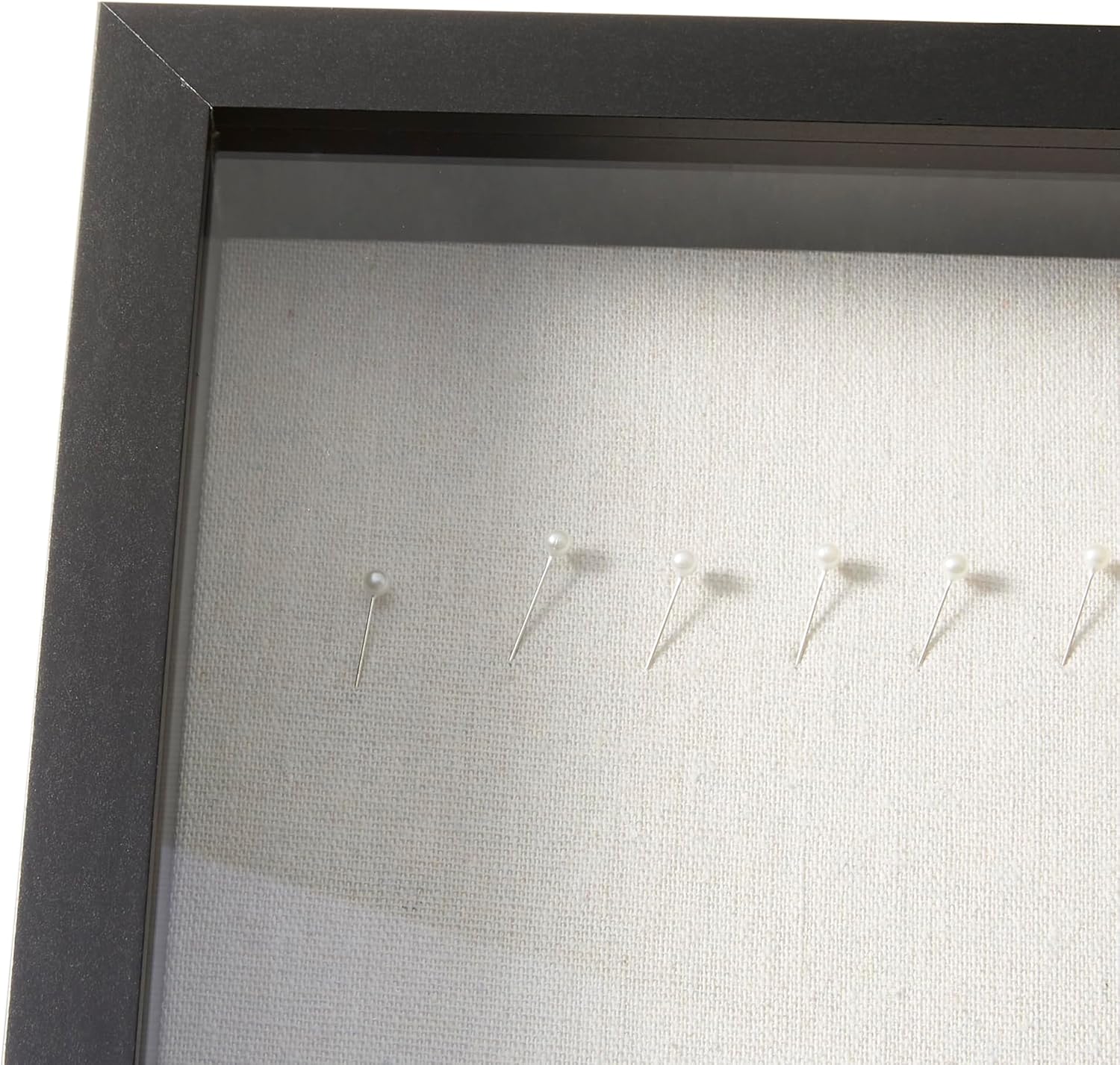 Detalle de Amazon Basics Rechteckiger Schaukasten aus Holz (21,6 x 28 cm)