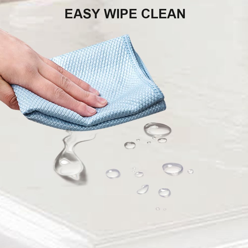 Thumbnail 6 de Yuragim Tischfolie transparent 140 x 180 cm – durchsichtiges PVC als Tischschutz für Indoor & Outdoor