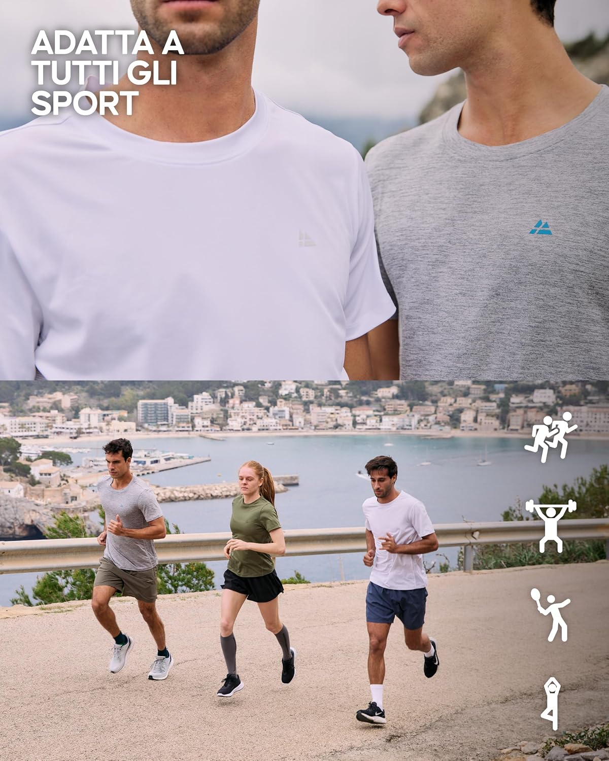 Detalle 2 de Danish Endurance Maglietta Fitness 95% Poliestere