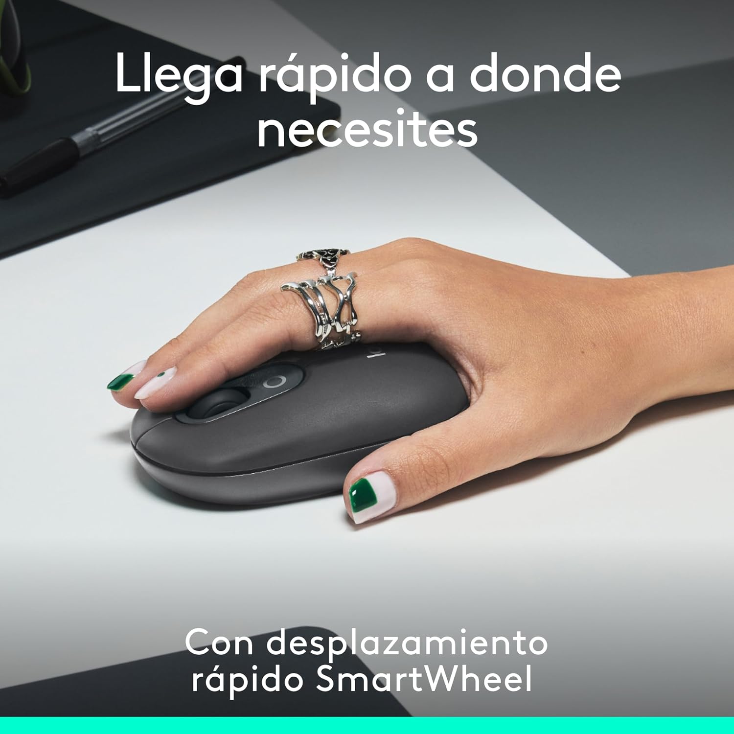 Thumbnail 2 de Logitech POP Mouse: Ratón Bluetooth portátil con fácil cambio 😊