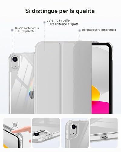 Thumbnail 5 de MoKo Cover Custodia per iPad A16 e iPad 11/10 Gen 11.0 Pollici - Argento