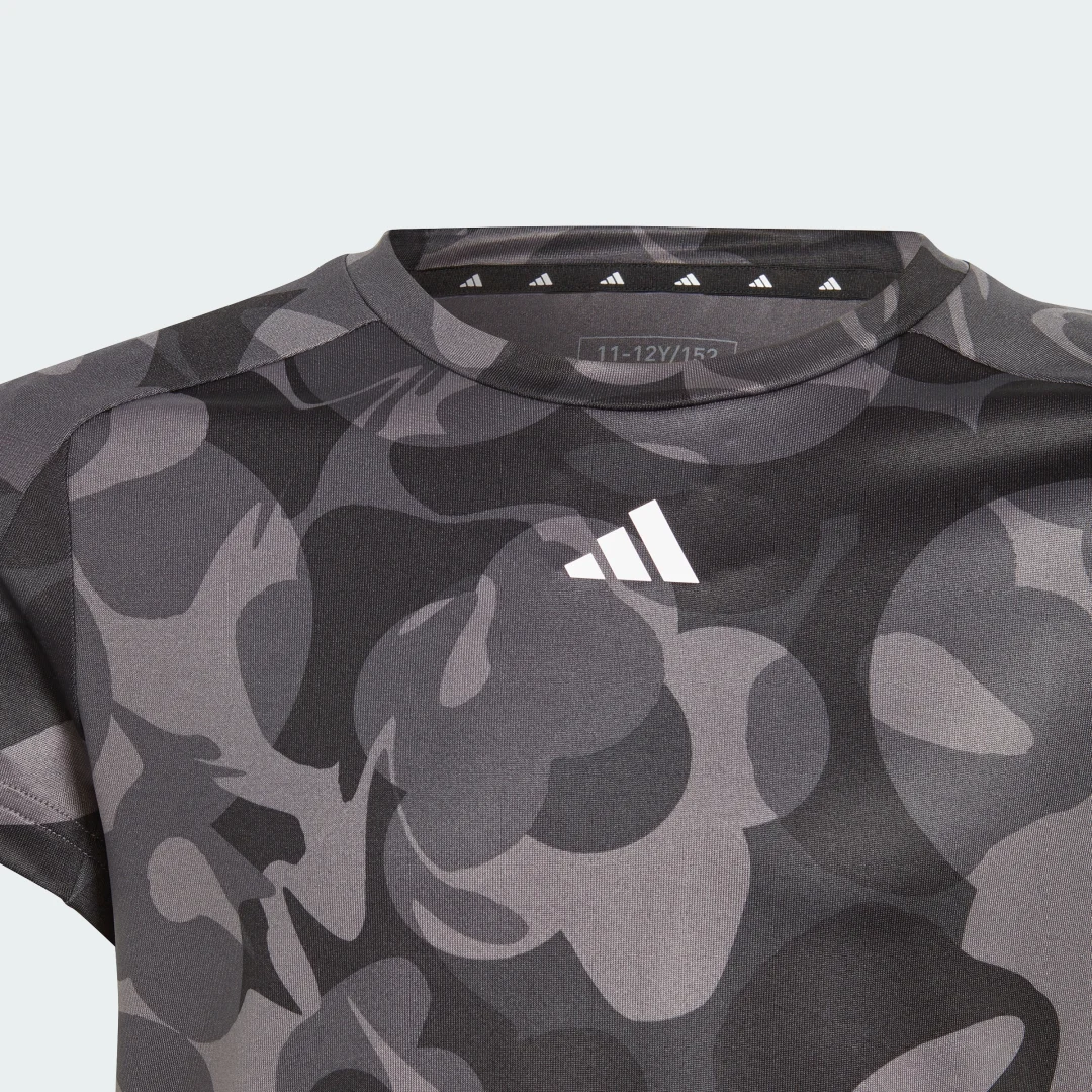 Thumbnail 2 de Camiseta corta Essentials AEROREADY Seasonal Print (Adolescentes) de Adidas