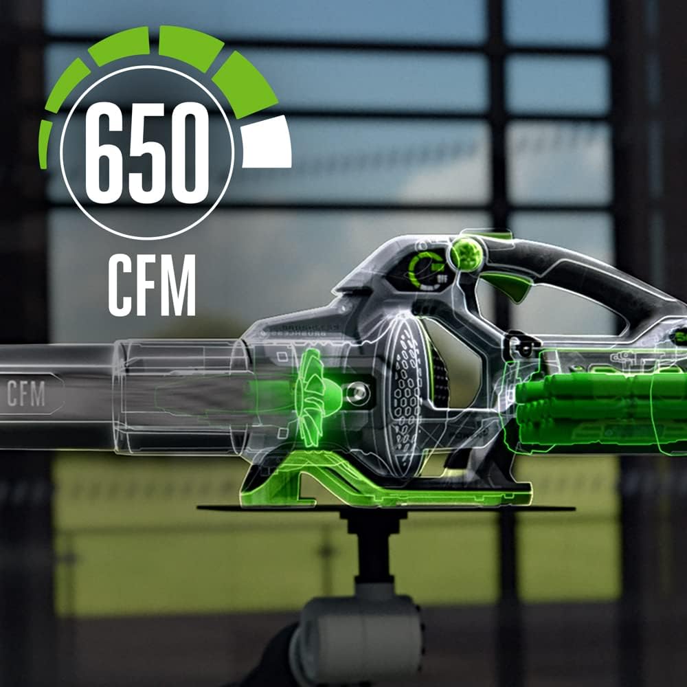 Detalle de EGO POWER+ Leaf Blower LB6500: Cordless Performance with 650 CFM